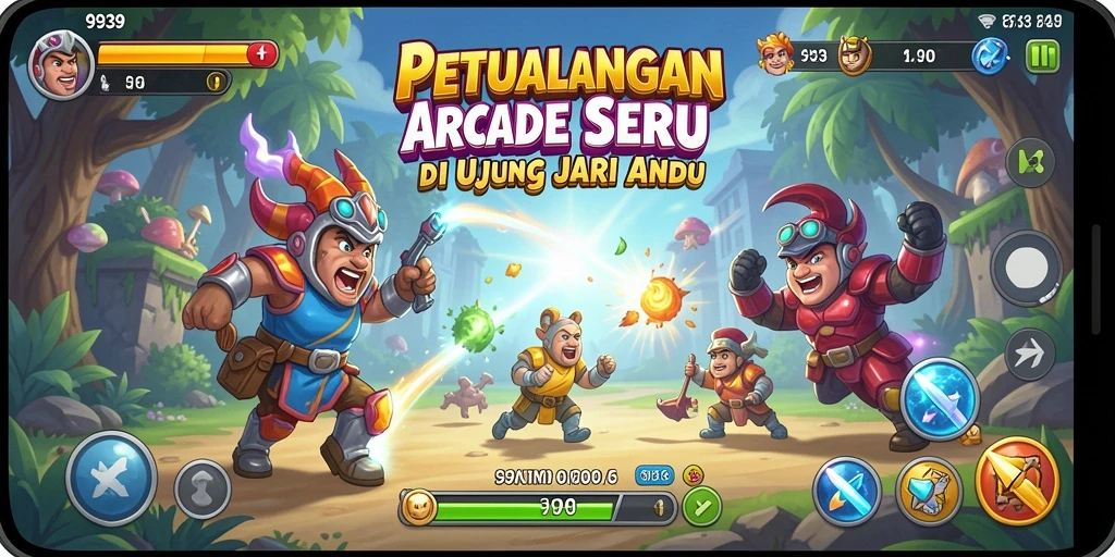 Screenshot gameplay <strong>9939</strong> menampilkan aksi seru dengan karakter yang bergerak cepat.