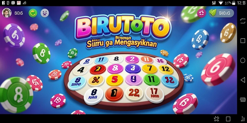 Tampilan menarik saat bermain Bingo di BIRUTOTO.