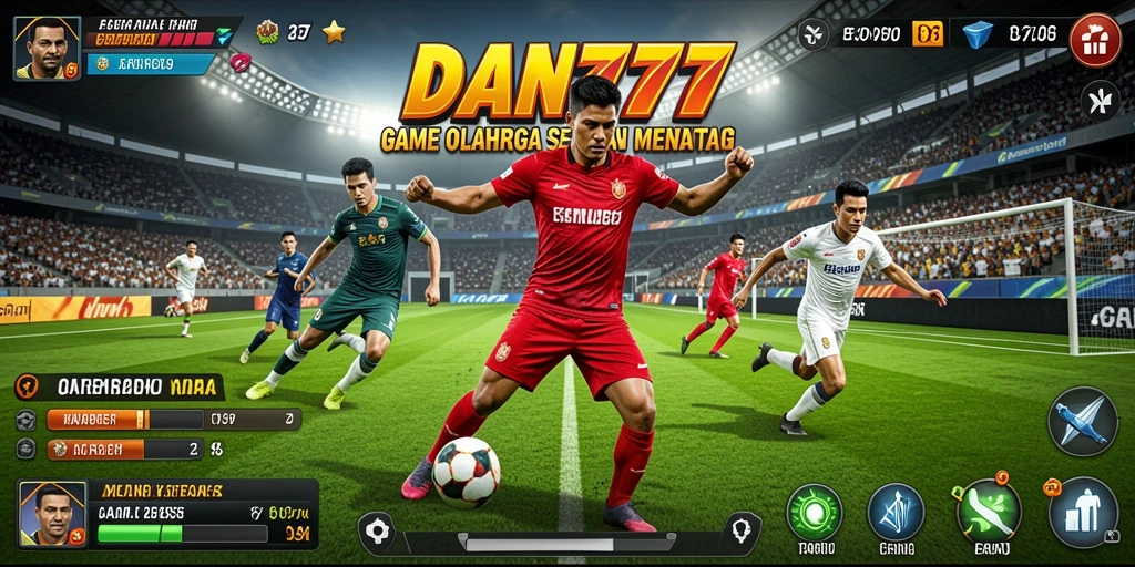Gameplay seru dalam <strong>DAN777</strong> yang penuh aksi olahraga.