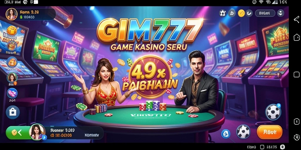 Tampilan menarik dari gameplay GIM777 yang mendebarkan.