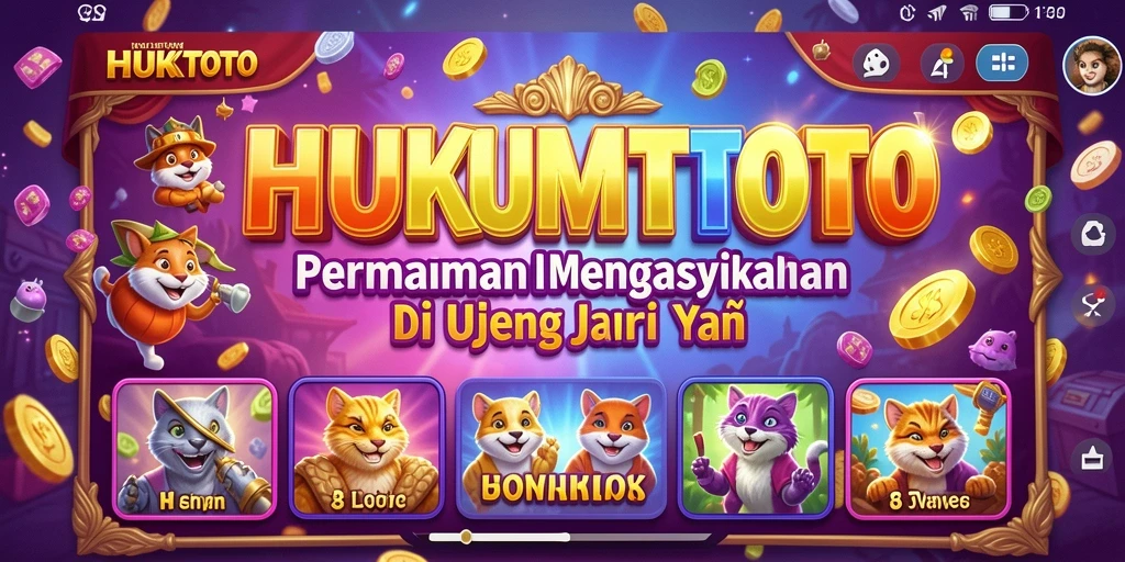 Tampilan menarik HUKUMTOTO dalam permainan Slot yang mengasyikkan.