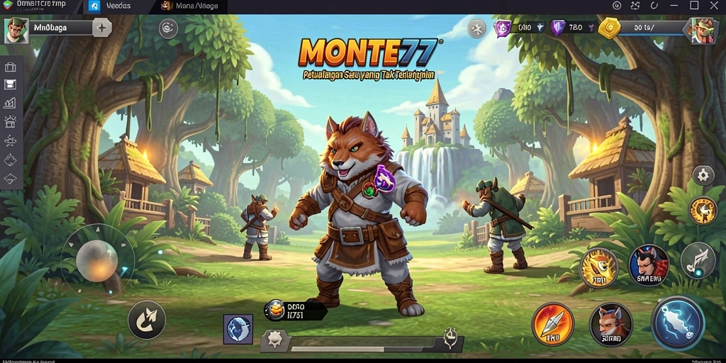 Gameplay seru di dunia petualangan MONTE77 dengan misi menarik.