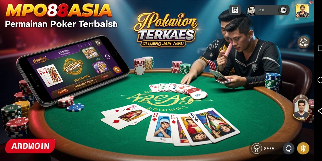 Tangkapan layar gameplay <strong>MPO88ASIA</strong> menampilkan suasana permainan poker yang menarik dan interaktif.