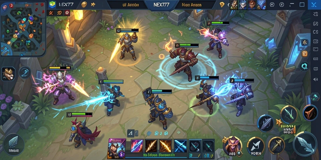 Tampilan gameplay NEX777 yang penuh aksi seru dan menarik.