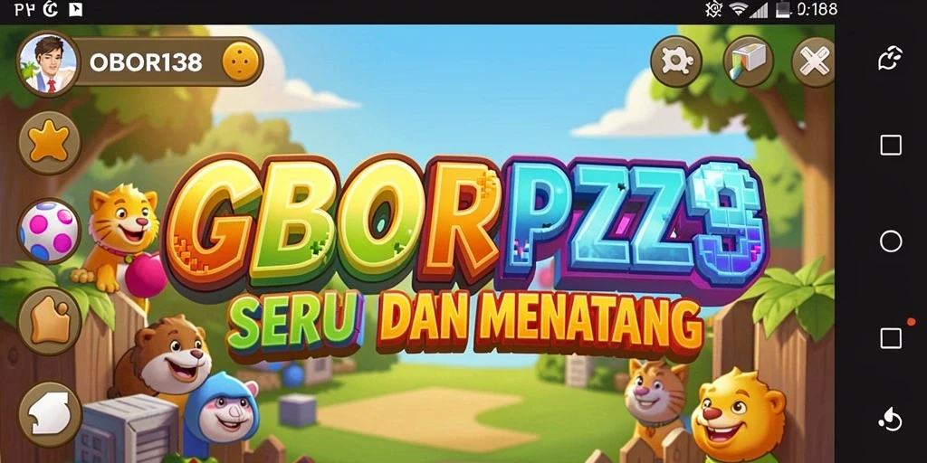 Tampilan utama OBOR138 yang menampilkan tantangan puzzle menarik.
