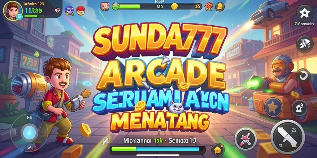Screenshot SUNDA777 menampilkan aksi gameplay Arcade yang intens.