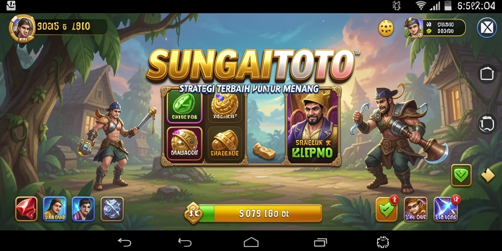 Tangkapan layar gameplay SUNGAITOTO yang menarik dan strategis.