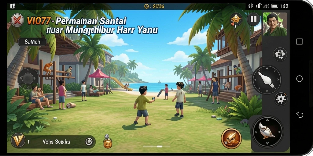 Screenshot VIO77 menampilkan gameplay yang dinamis dan seru.