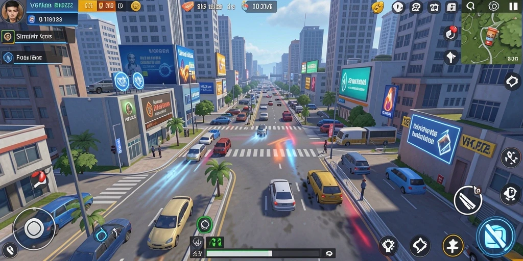 Tampilan gameplay <strong>VV62</strong> yang menarik dan menantang bagi pemain Tycoon.