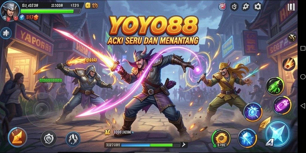Gameplay seru dengan aksi cepat dan grafis menawan.
