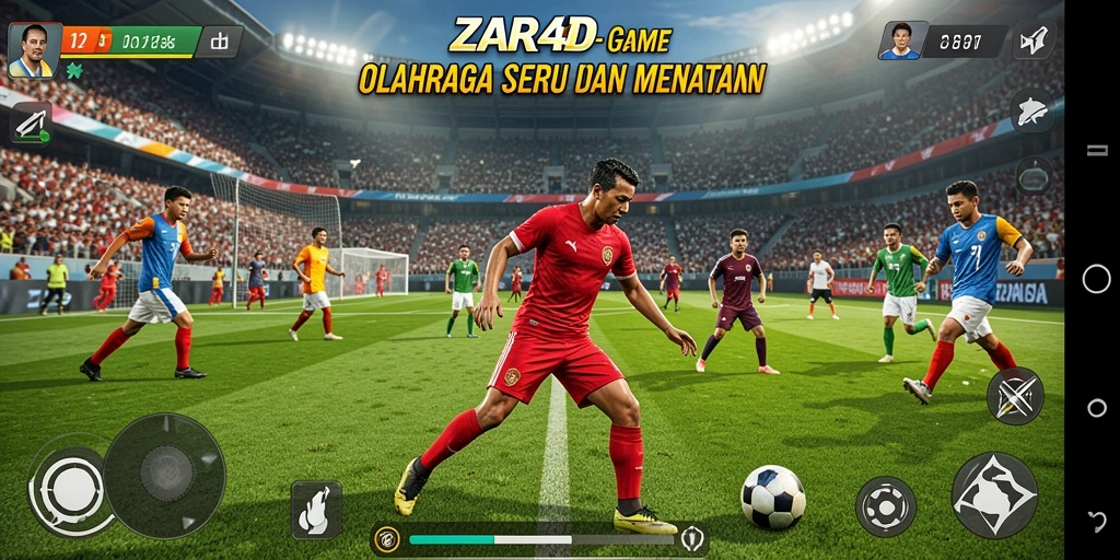 Gameplay ZARA4D yang penuh aksi dalam olahraga.